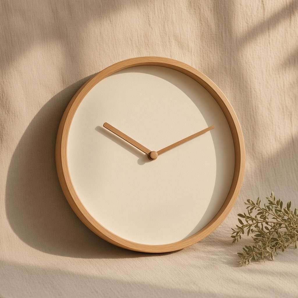 Atelier Nord — Horloge murale silencieuse