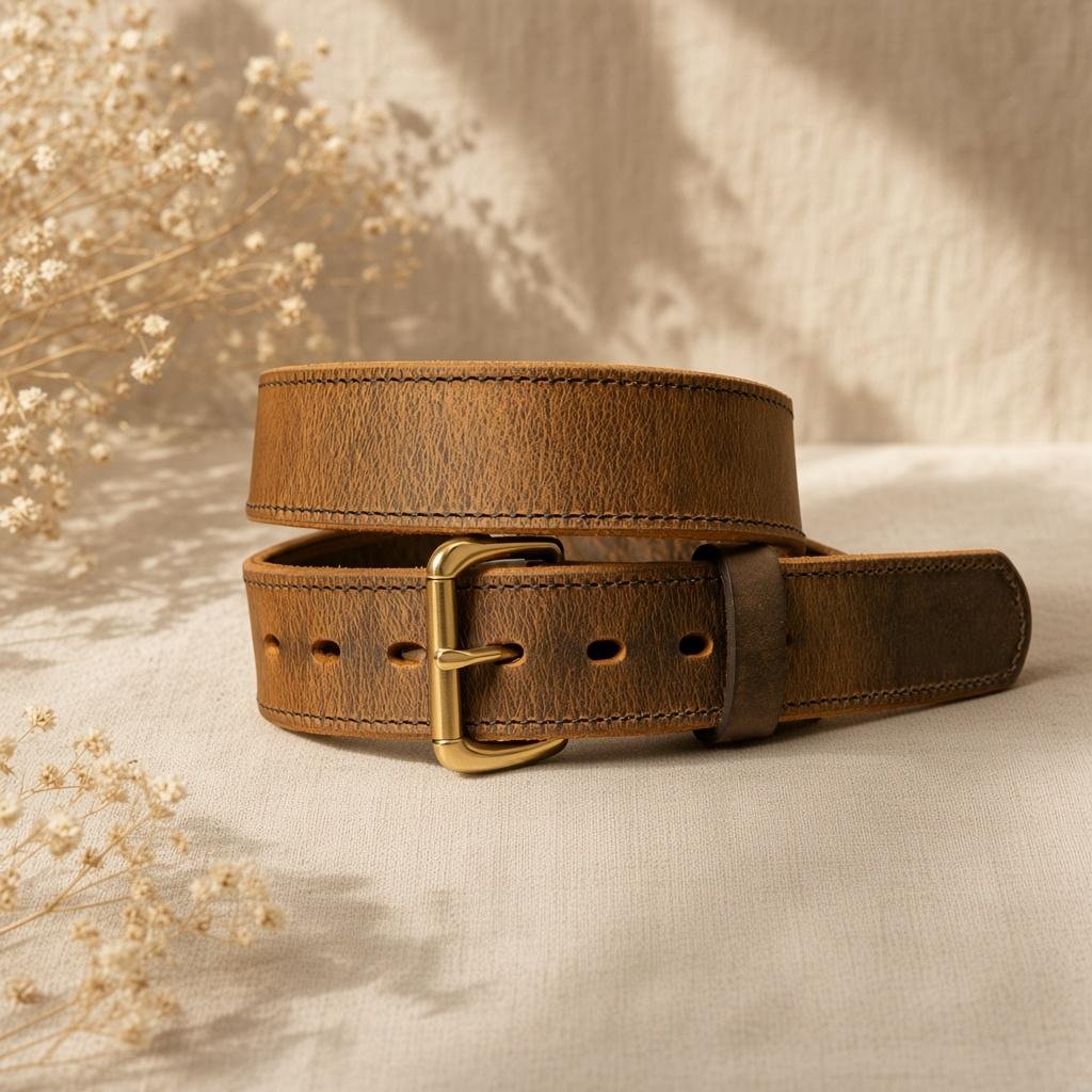 Forme Ville — Ceinture cuir fine