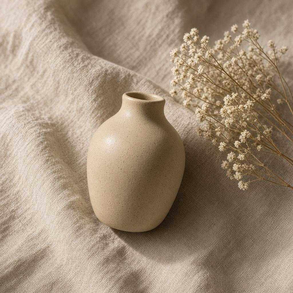 Atelier Nord — Vase céramique sable