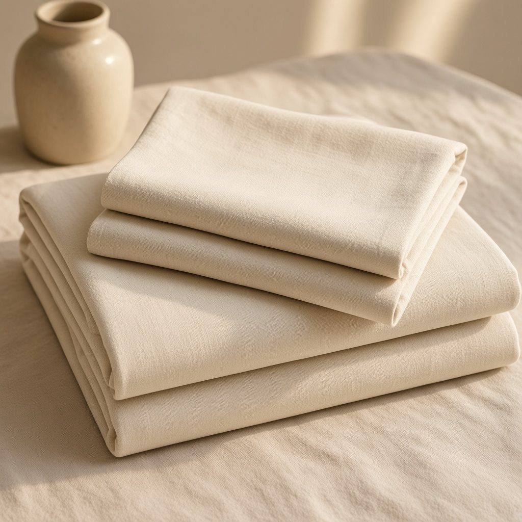 Ligne Douce — Kit literie complète 140×200 (housse de couette + 2 taies)